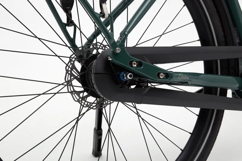 Ridgeback Electron S3 504wh Electric Bike in Green-4